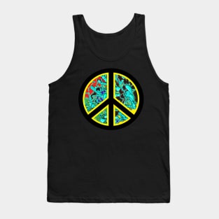 peace symbol art Tank Top